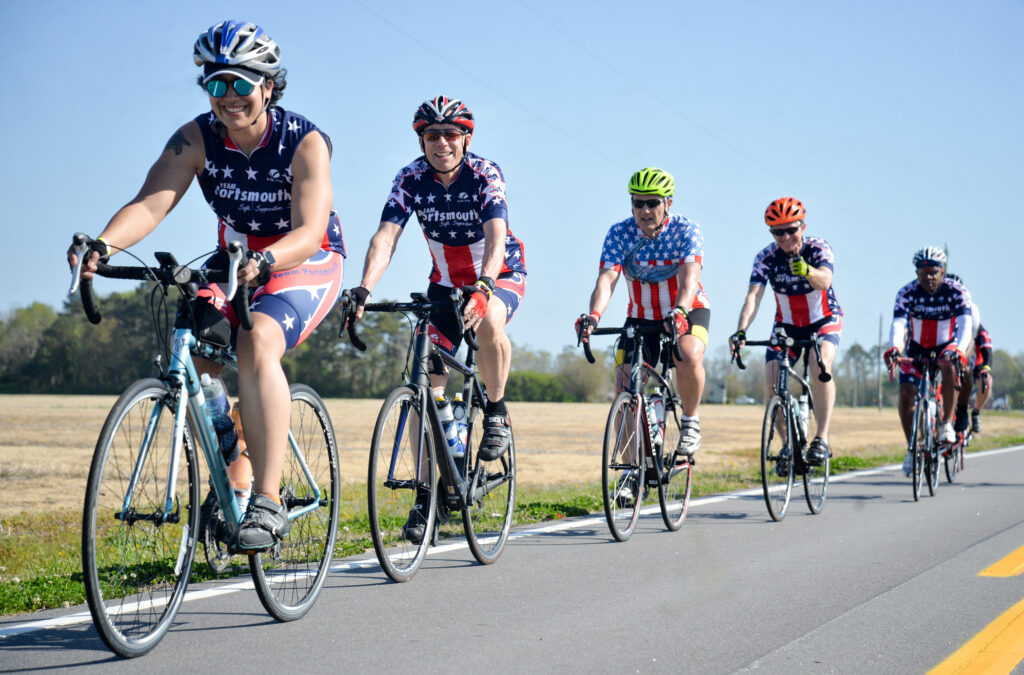 TarWheel Cycling Event in Elizabeth City, North Carolina